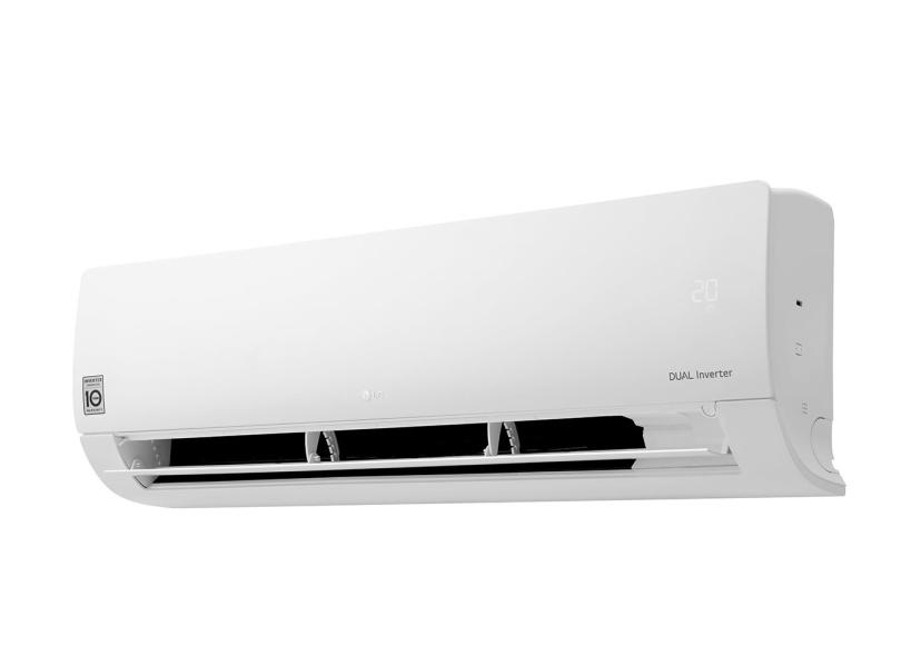 Ar Condicionado Split Hi Wall LG Dual Inverter 12000 BTUs Inverter Controle Remoto Frio S4-Q12JA3WC
