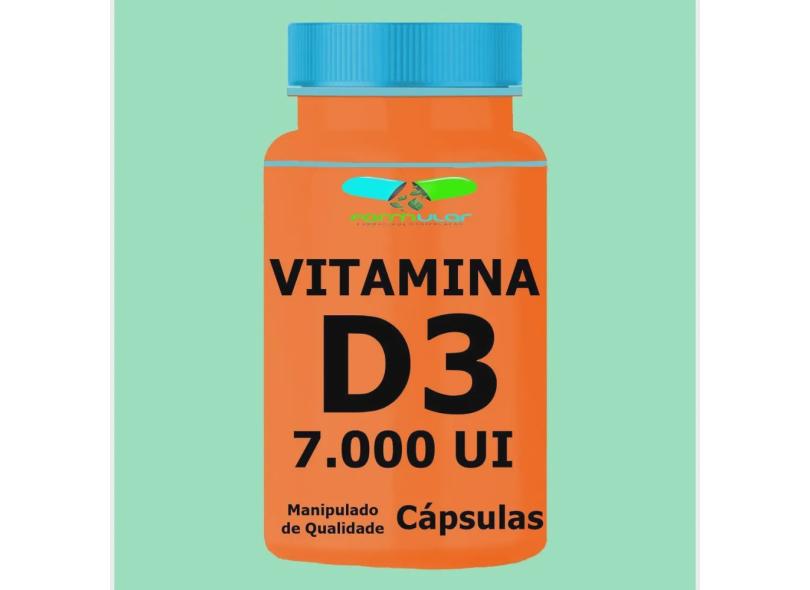 Vitamina D 7000 ui 240 Capsulas - Reforça seu sistema imunológico; com ...