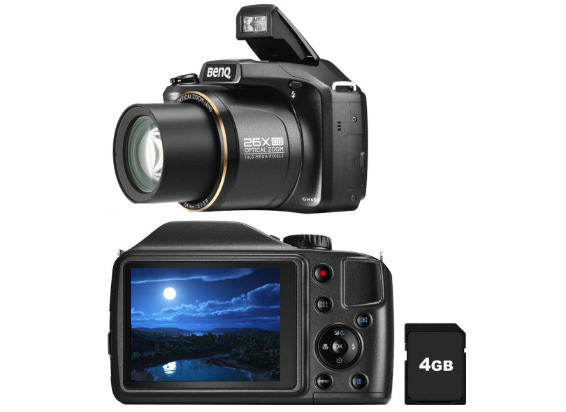 Câmera Digital Semiprofissional BenQ 16 MP HD GH650