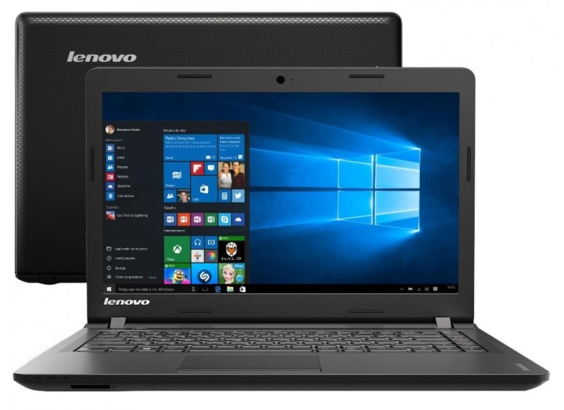 Notebook Lenovo IdeaPad 100 Intel Celeron N2840 4 GB de RAM HD 500 GB LED 14 " Windows 10 Home 100