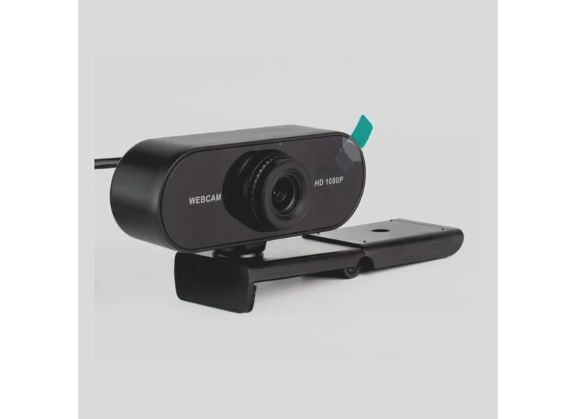 WebCam Usd Com Microfone - 1080p Full Hd 360º