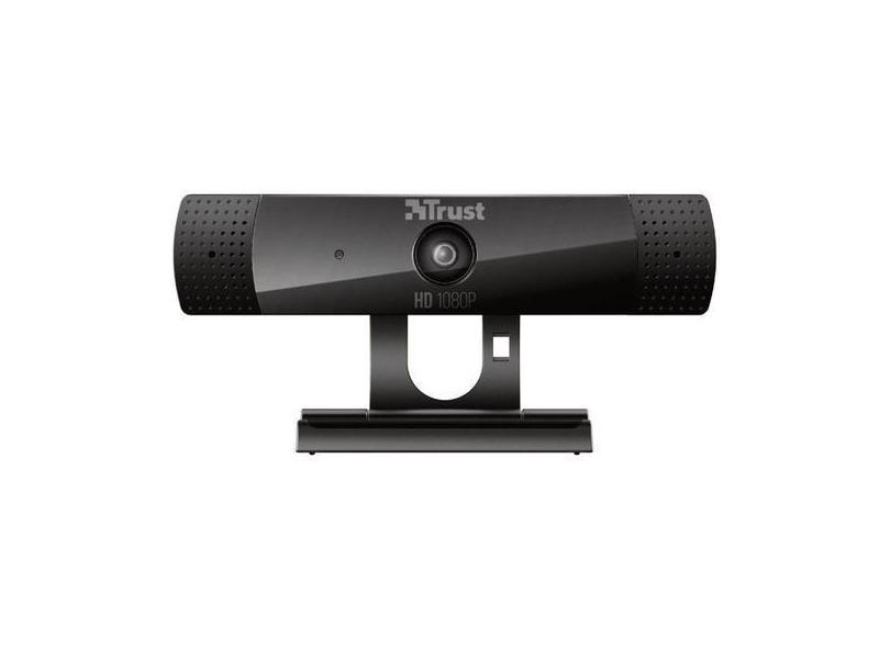Webcam Trust GXT 1160 Vero Full HD - com Microfone Transmissão Ao Vivo