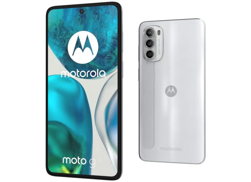 Smartphone Motorola Moto G G52 4GB RAM 128GB Câmera Tripla em