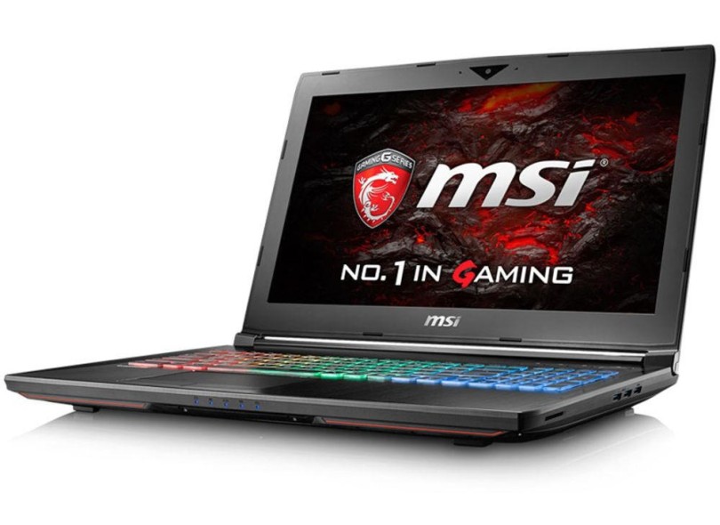 MSI GeForce GTX1070　Core i7 7700k Notebook MSI Gamer Intel Core i7 7700HQ 7ª Geração 64GB de RAM HD