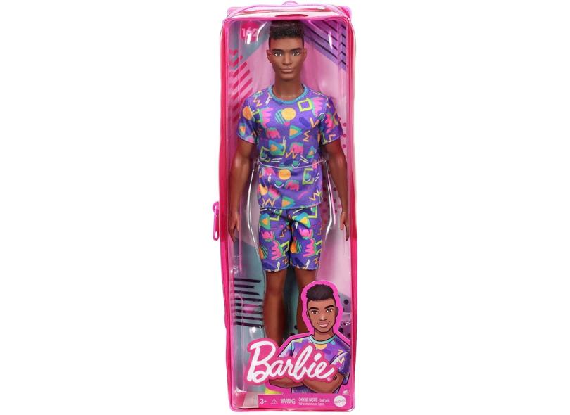 Boneco Ken Fashionistas - Negro Grb87 em Promoção é no Buscapé