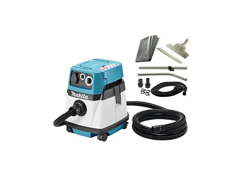 Aspirador De Água E Pó Elétrico Vc1310lx1 Makita Cor Azul 220v VC1310LX1