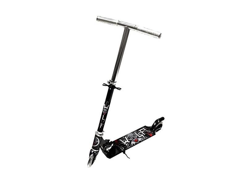 Patinete de Ferro Adesivado Lobo C/LED 50 kg - Cie PT-53WO