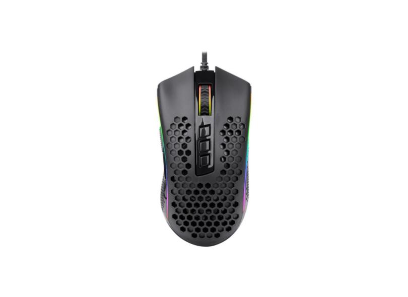 Mouse Gamer Redragon Storm Elite Preto rgb M988-RGB
