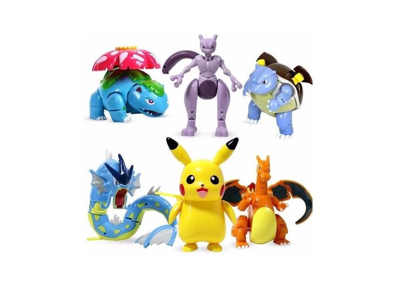 Brinquedo Pokemon Figura Pikachu em Promoção é no Buscapé