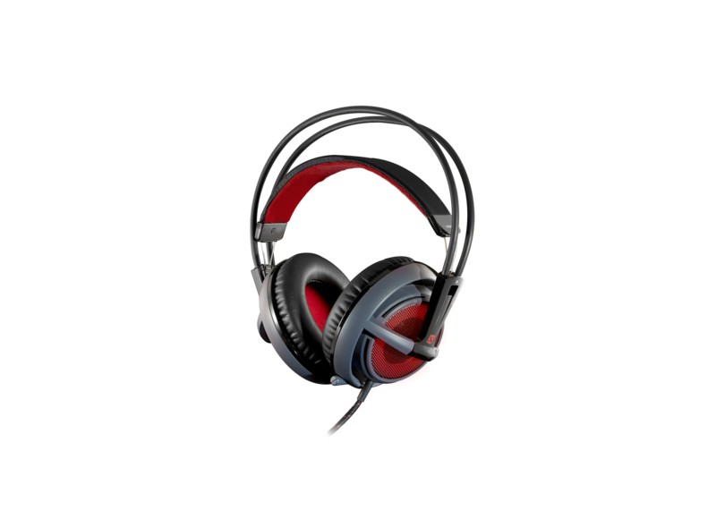 Headset com Microfone Controle de Volume Steelseries Siberia V2