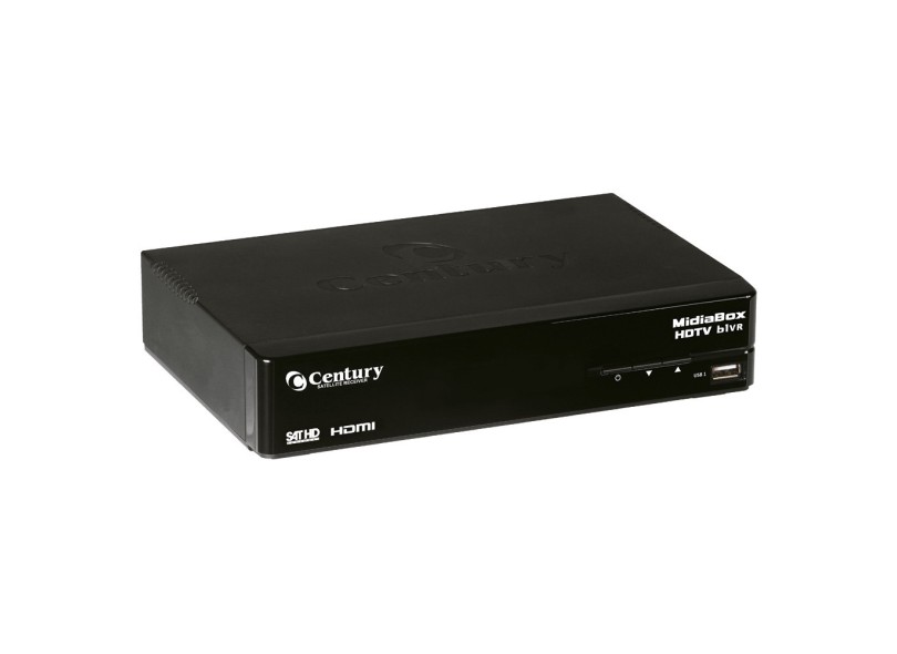 Receptor de TV Digital Full HD HDMI USB Midiabox HDTV Century