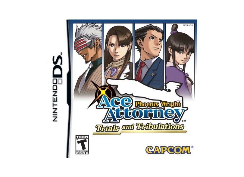 Jogo Phoenix Wright: Ace Attorney Trials and Tribulations Capcom Nintendo DS