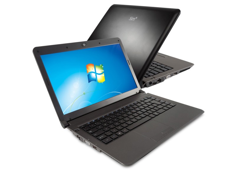 Notebook Positivo SIM 5550 Intel Pentium Dual Core T4500 4 GB 500 GB LCD 14" Windows 7 Premium