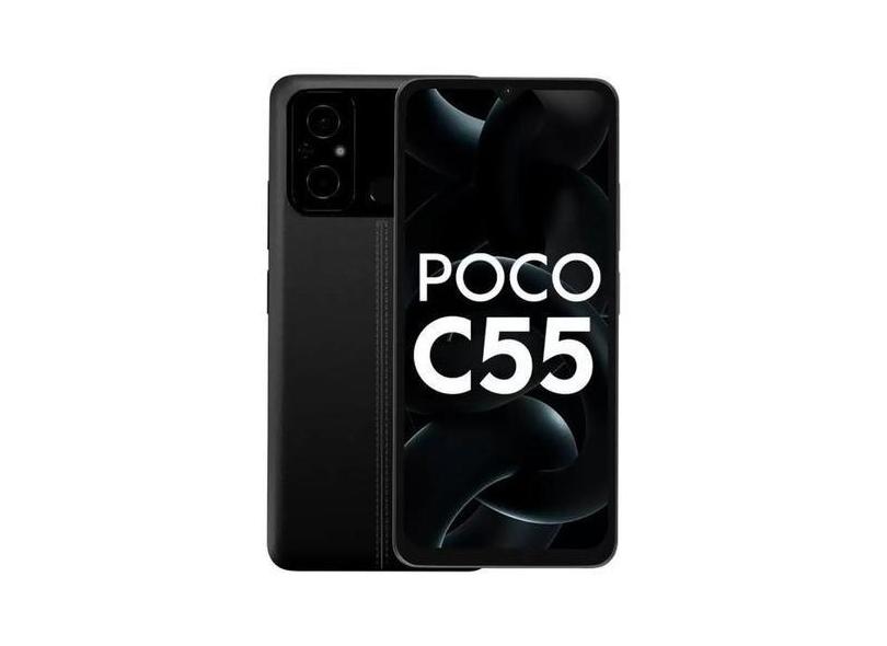 Smartphone Xiaomi Pocophone C55 6GB RAM 128GB Câmera Dupla