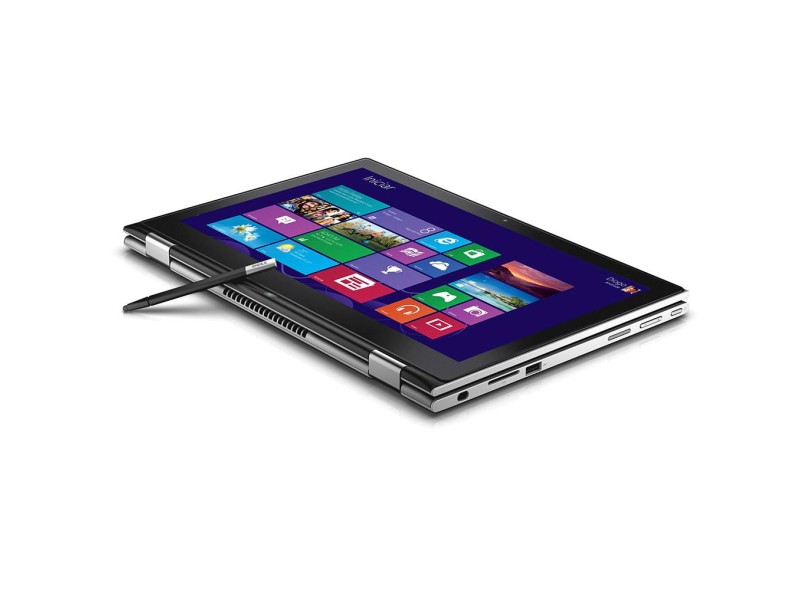 Notebook Conversível Dell Inspiron 7000 Intel Core i7 5500U 5ª Geração 8GB de RAM HD 500 GB Híbrido SSD 8 GB LED 13,3" Touchscreen Windows 8.1