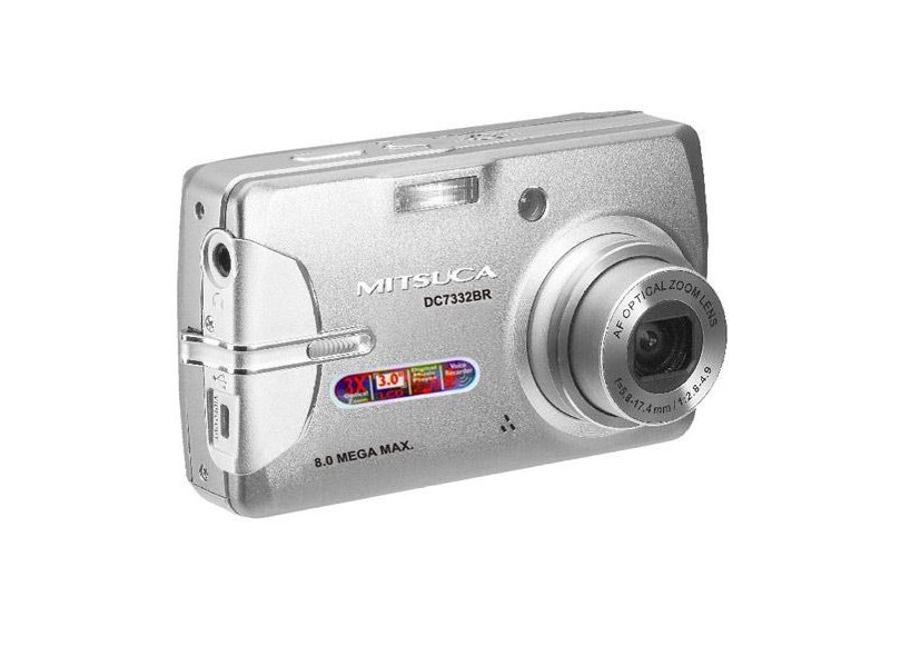 Câmera Digital Mitsuca 7.2 MP DC7332BR