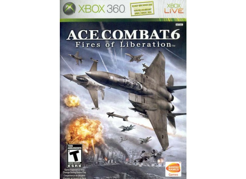 Jogo Ace Combat 6 Fires of Liberation Bandai Namco Xbox 360