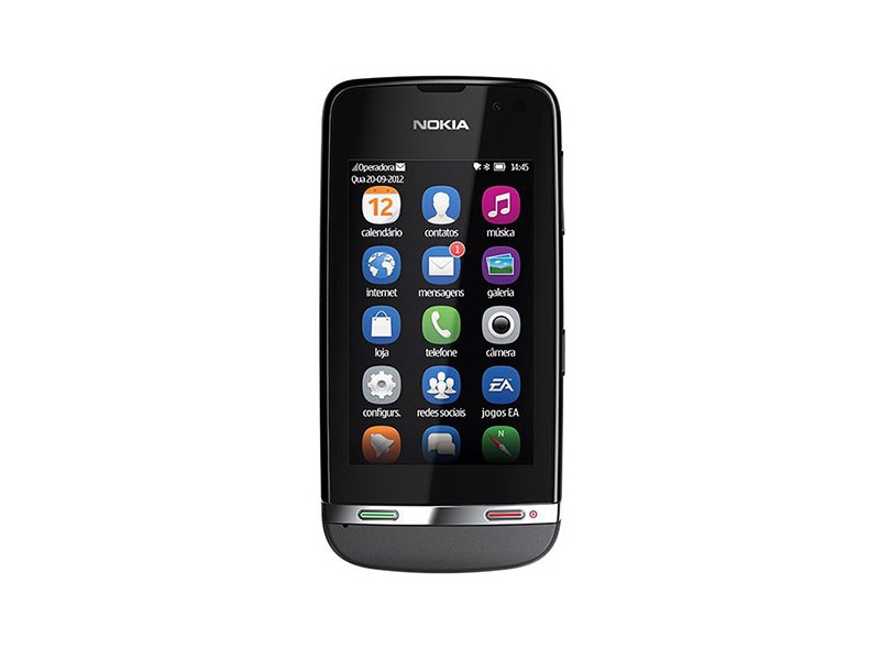 Celular Nokia Asha 311 3.2 mpx Desbloqueado 140 MB Nokia S40 3G Wi-Fi