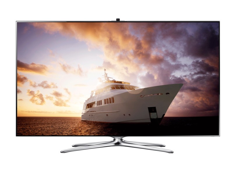 TV LED 55" Smart TV Samsung 3D Full HD 4 HDMI UN55F7500