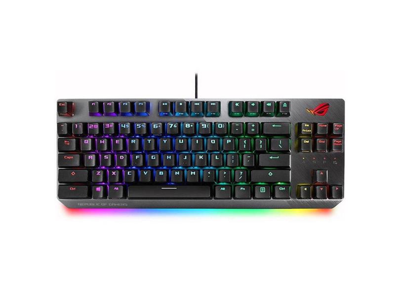 Teclado para jogos asus rog Strix Scope tkl Cherry mx Red