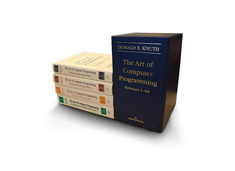 The Art of Computer Programming, Volumes 1-4a Boxed Set - Donald E. Knuth - 9780321751041