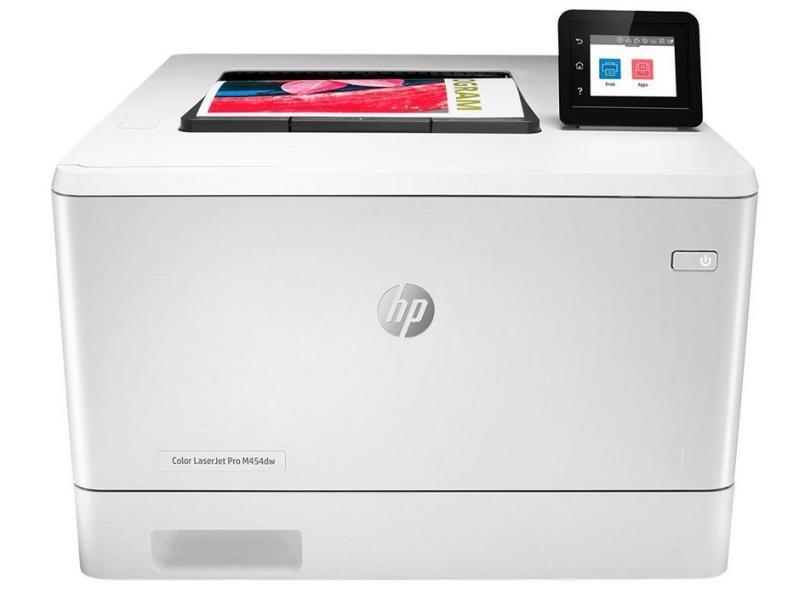 Impressora Multifuncional HP M454DW Laser Colorida Sem Fio