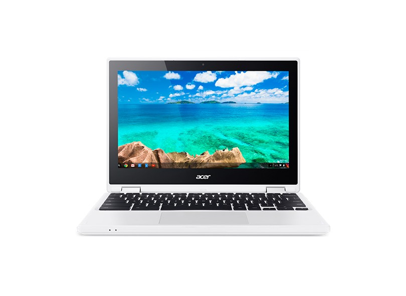 Notebook Conversível Acer Chromebook Intel Celeron N3150 2 GB de RAM 16.0 GB 11.6 " Touchscreen Chrome OS CB5-132T
