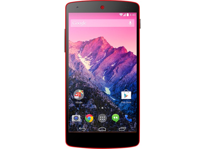 Smartphone LG Google Nexus 5 D821 Câmera 8,0 MP Desbloqueado 16GB Android 4.4 (Kit Kat) Wi-Fi 4G 3G