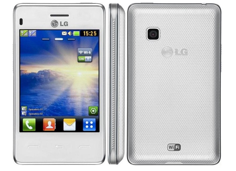 Celular LG T375 Câmera 2,0 MP 2 Chips Wi-Fi