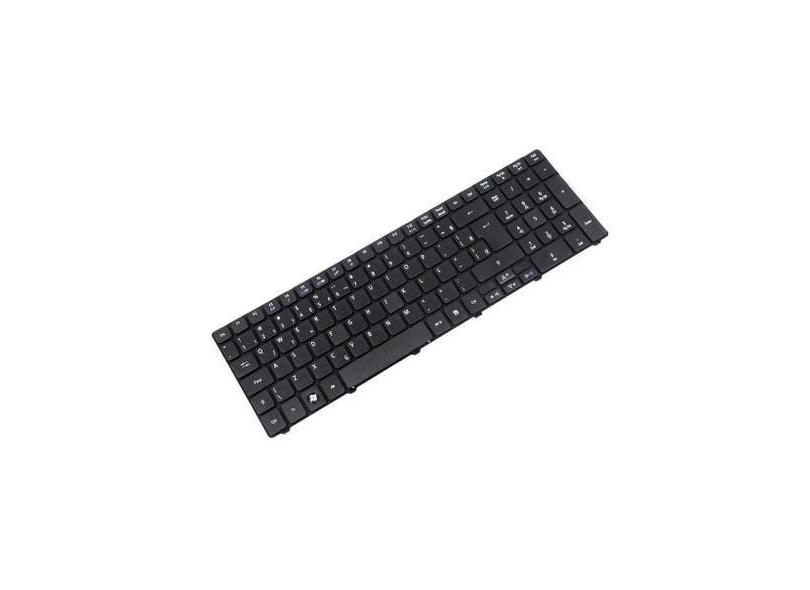 Teclado para Notebook bringIT compatível com Part Number V104702AS3 AB