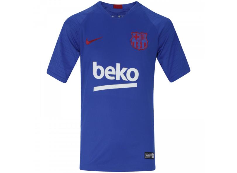Camisa Treino Infantil Barcelona 2019/20 Nike