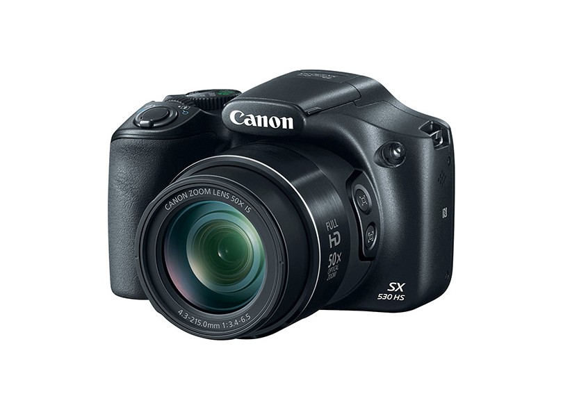 Câmera Digital Semiprofissional Canon PowerShot 16 MP Full HD SX530 HS