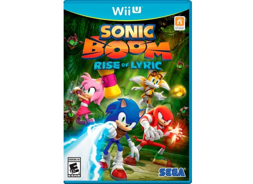 Jogo Sonic Boom: Rise of Lyric Wii U Sega