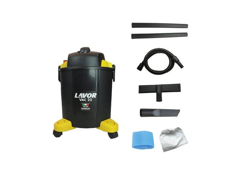 Aspirador De Pó E Água Com Função Soprador Vac 22l 1250w Vac 22