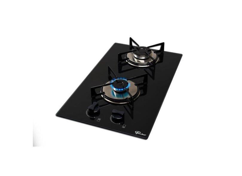 Cooktop   G s 2 Bocas Com Supervisor De Chama Fischer Preto