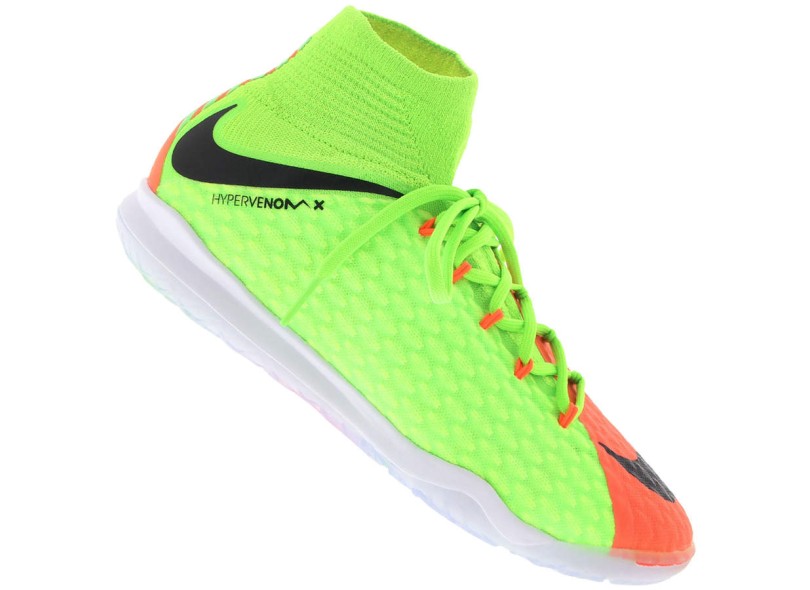 Tênis Nike Infantil (Menino) Futsal HypervenomX Proximo II Dynamic Fit