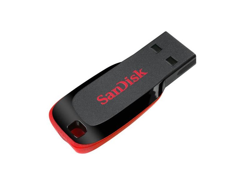 Pen Drive SanDisk Cruzer Blade 2GB USB 2.0 SDCZ50-002G-A11