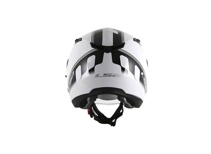 Capacete LS2 Bishop OF586 Aberto Visor Solar