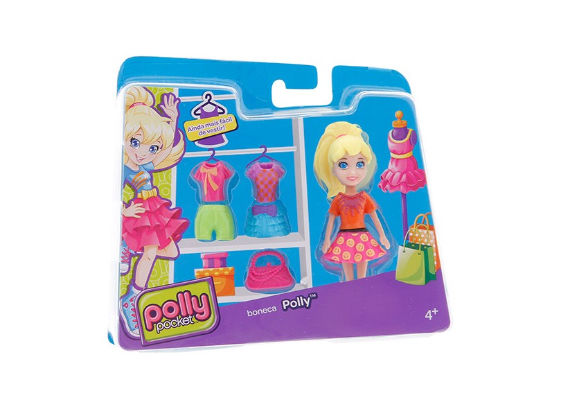 Boneca Polly Super Fashion Cbw79/CGJ01 Mattel