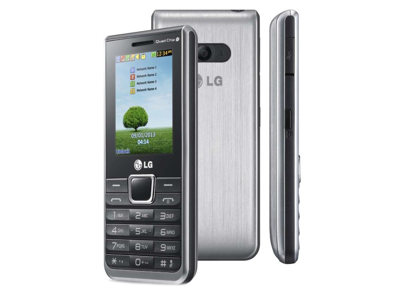 Celular LG A395 Câmera 1,3 MP 4 Chips