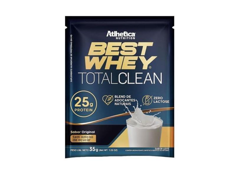 Best Whey Total Clean - 1 Sachê 35g Original - Atlhetica Nutrition