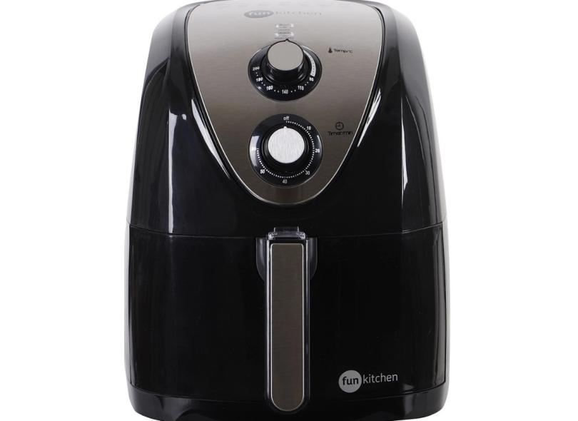 Fritadeira Elétrica Sem óleo Fun Kitchen AFF-02 5 l Inox