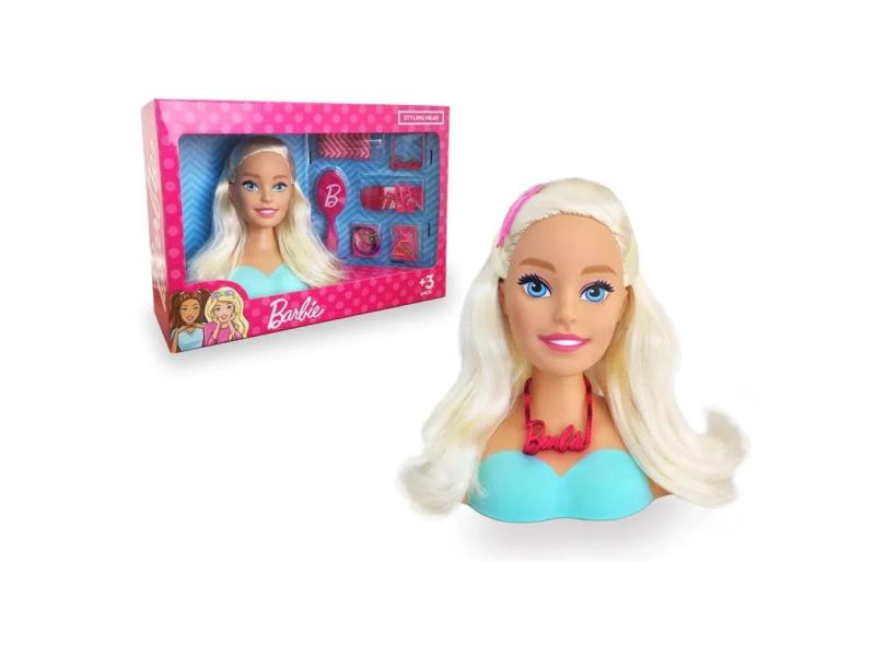 Barbie Cabeça Da Boneca Para Pentear/maquiar - Catálogo das Artes