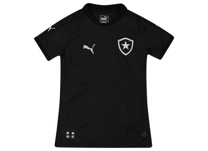 Camisa Torcedor Feminina Botafogo II 2015 sem número Puma