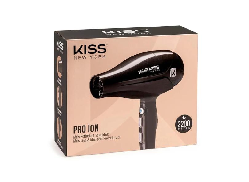 Kiss New York Secador Pro Ion 2200W 127V 1 Unidade