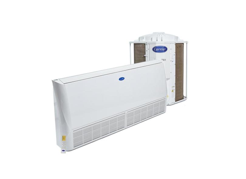 Ar-Condicionado Split Piso / Teto Carrier 36000 BTUs Inverter Controle Remoto Quente/Frio 42ZQVD36C5 / 38CQVD36515MC