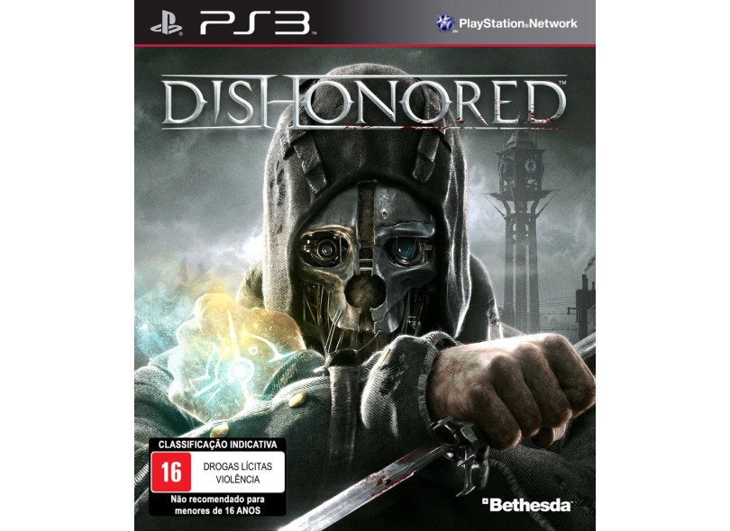Jogo Dishonored Bethesda PlayStation 3