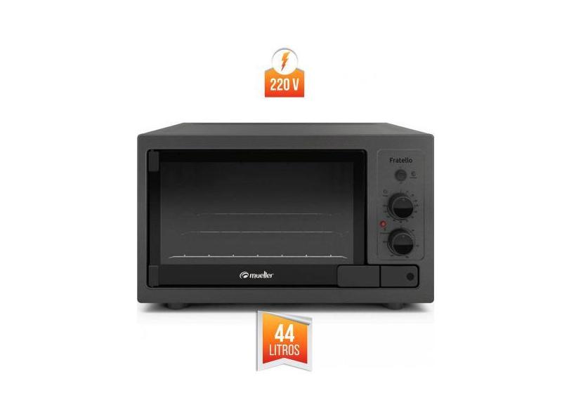 Forno Eletrico Mueller Fratello 44 Litros Grill Dourador Grafite 220V
