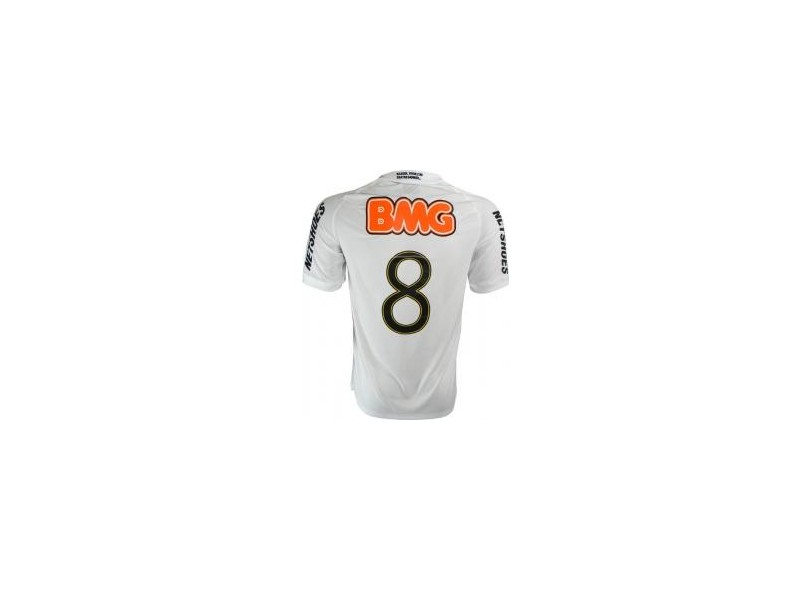 Camisa Jogo Santos I 2011 com Número Umbro