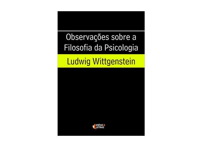 Observações Sobre a Filosofia da Psicologia - Machado, Ricardo Hermann Ploch - 9788576980148